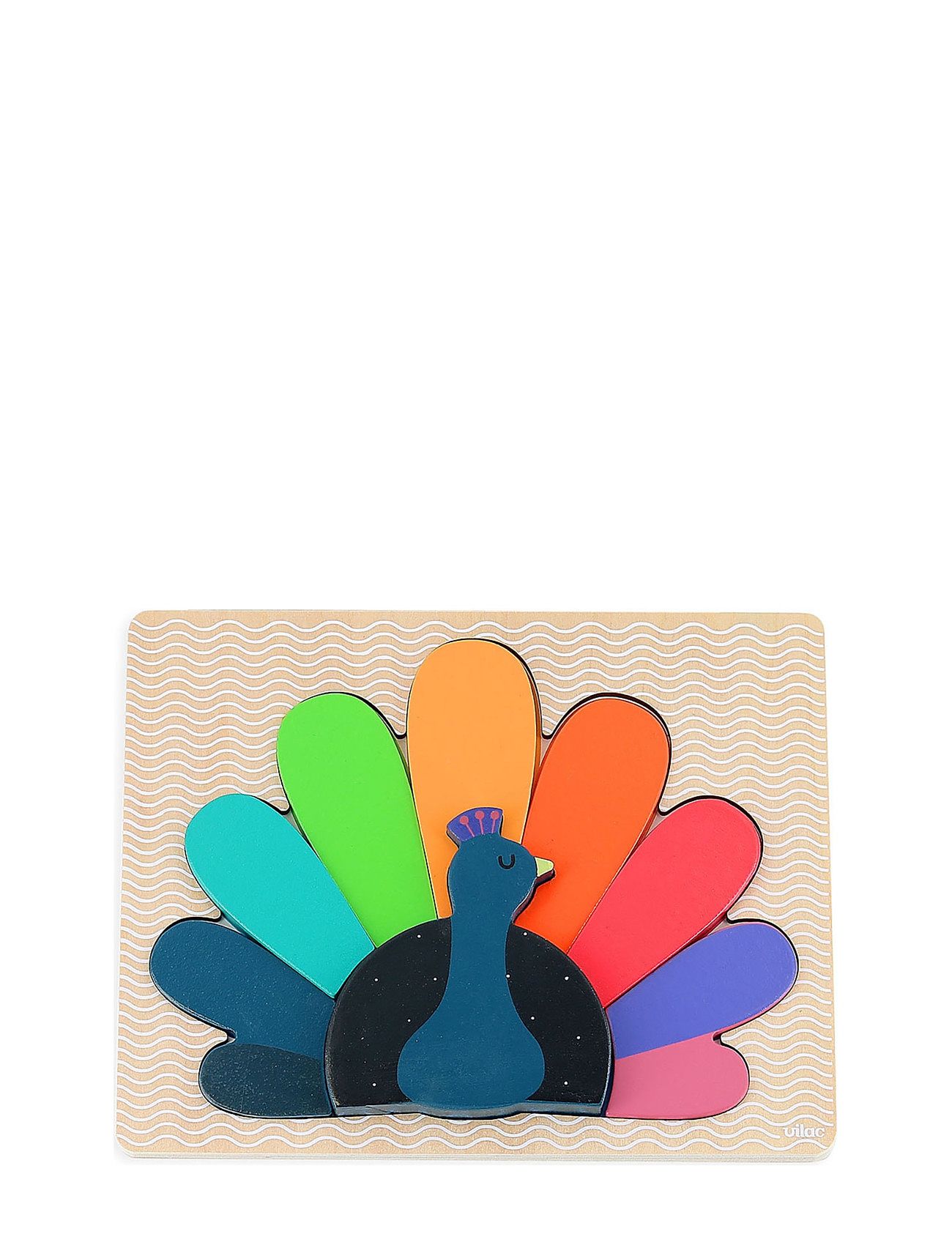 - Puzzle 12 pcs - Peacock by Andy Westface - (7413)