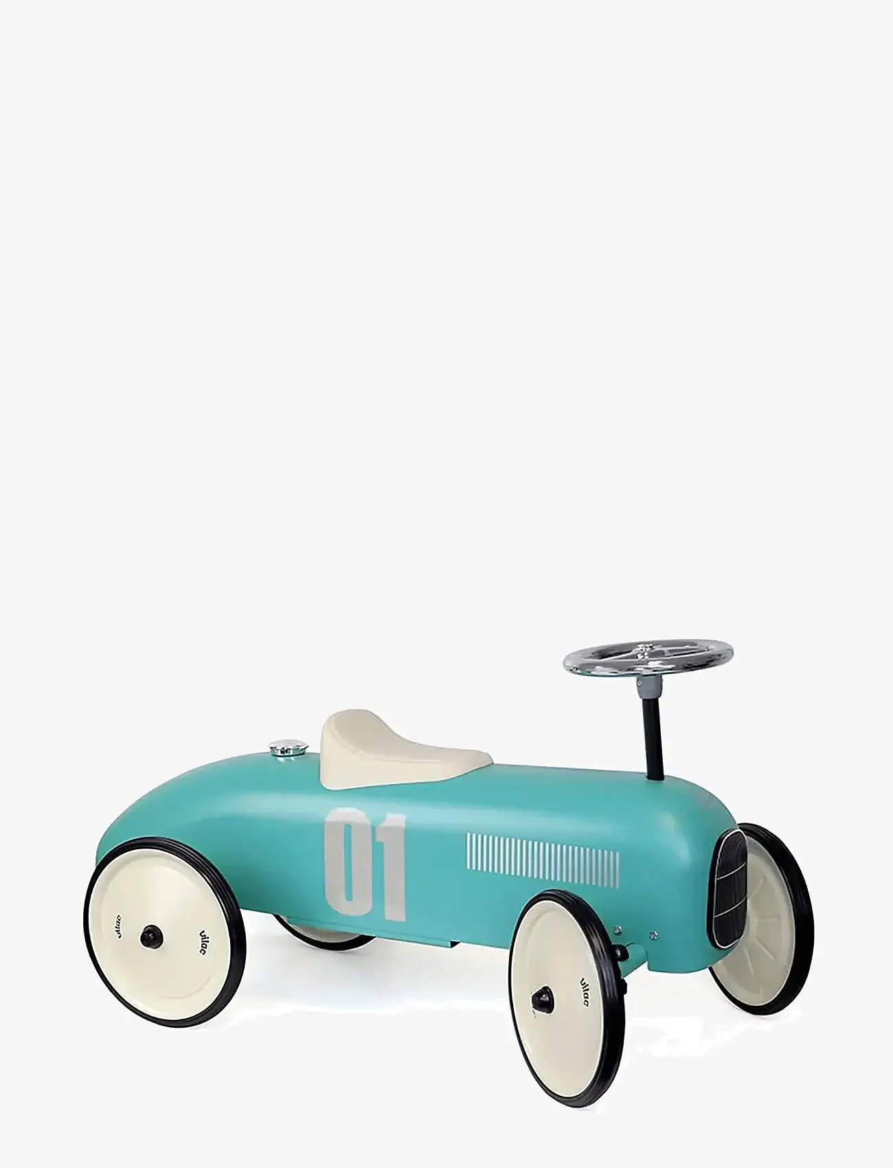 Vilac - Ride-On - Metal Vintage Car - Blue Aqua - ride on toys - turquoise - 1