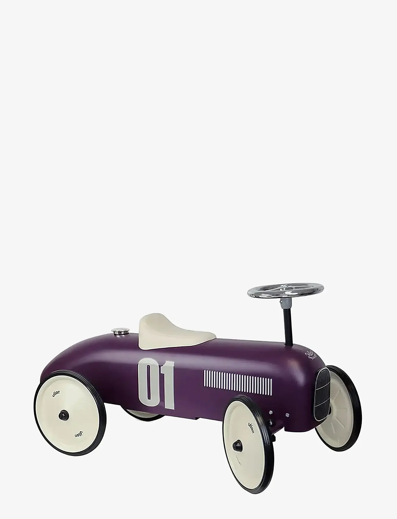 Vilac - Ride-On - Metal Vintage Car - Purple - kingiideed - purple - 0