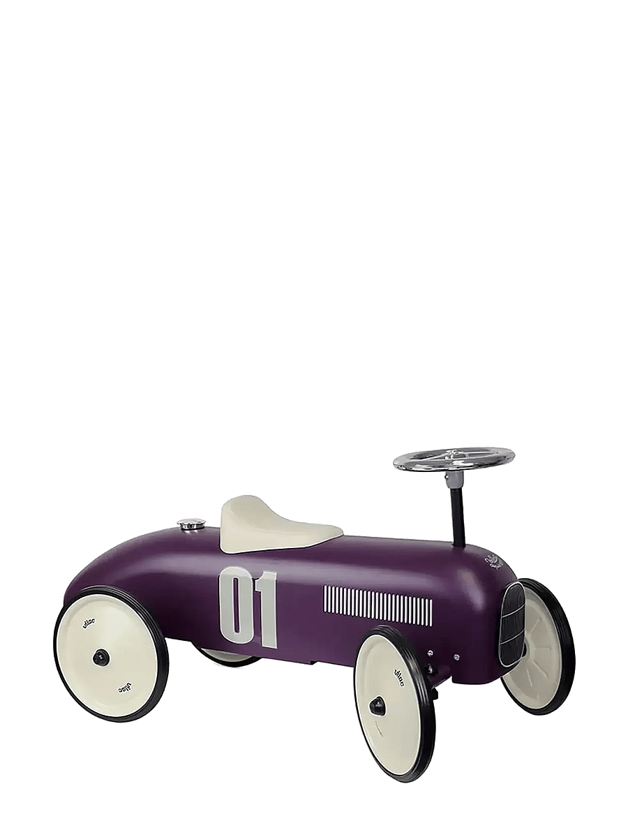 Vilac - Ride-On - Metal Vintage Car - Purple - kingiideed - purple - 0