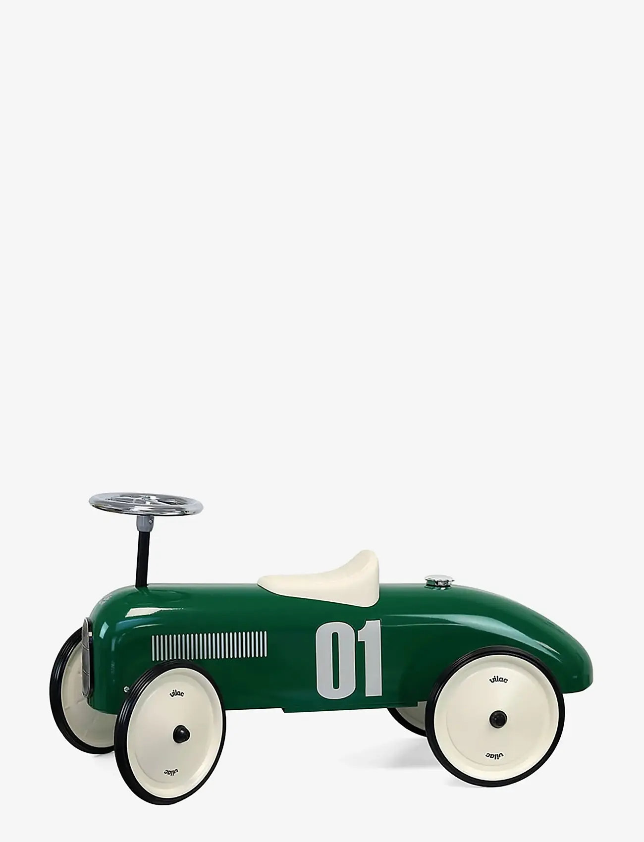 Vilac - Vintage Ride-on Car - British Green - gåbiler - british green - 1