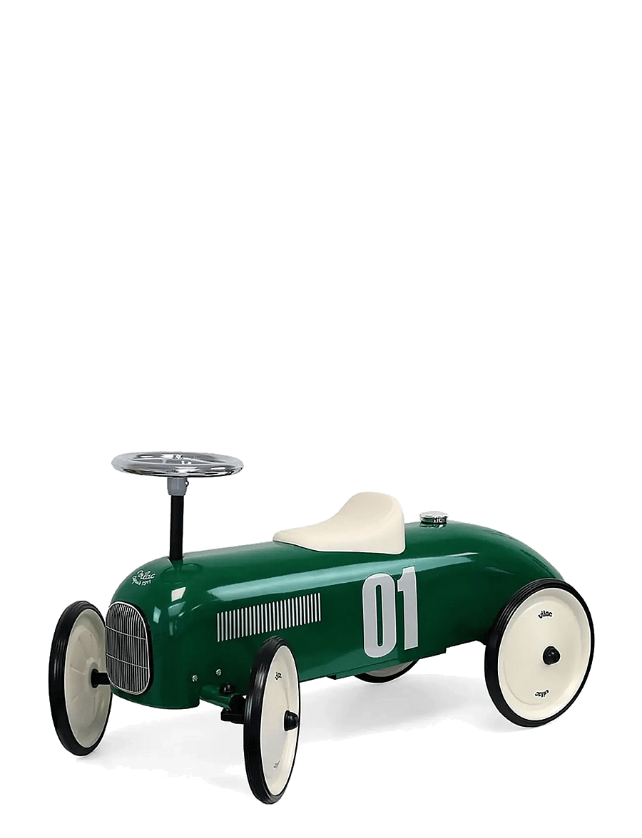 Vilac - Vintage Ride-on Car - British Green - pealistutavad mänguasjad - british green - 2