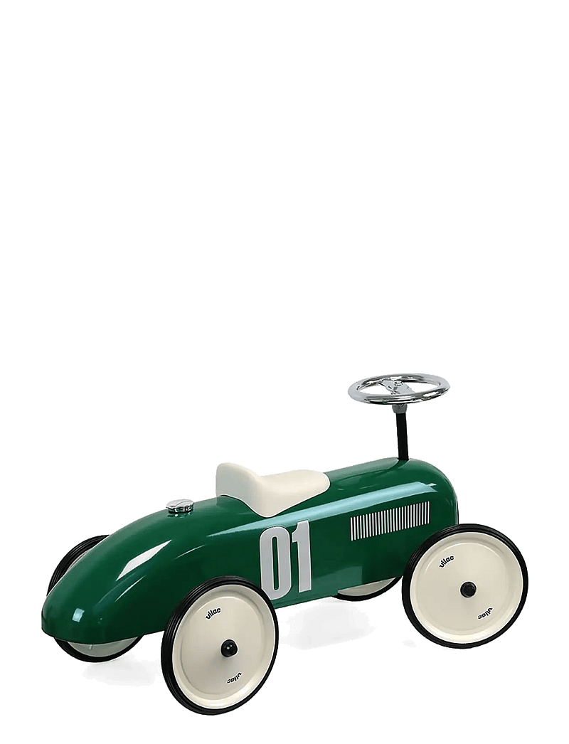 Vilac - Vintage Ride-on Car - British Green - aufsitzspielzeug - british green - 3