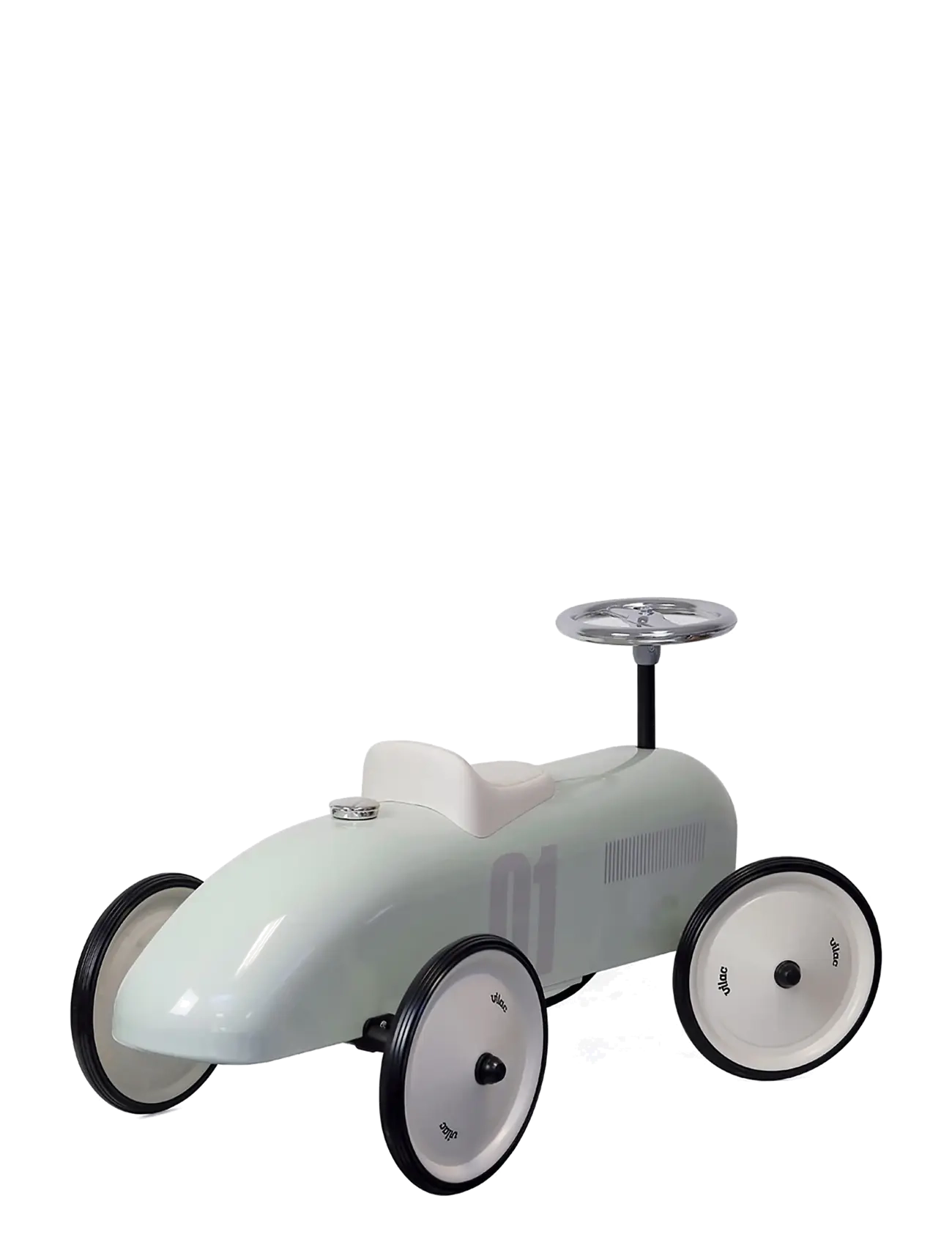 Vilac - Vintage Ride-on Car - Sage - gåbilar - salvie - 1