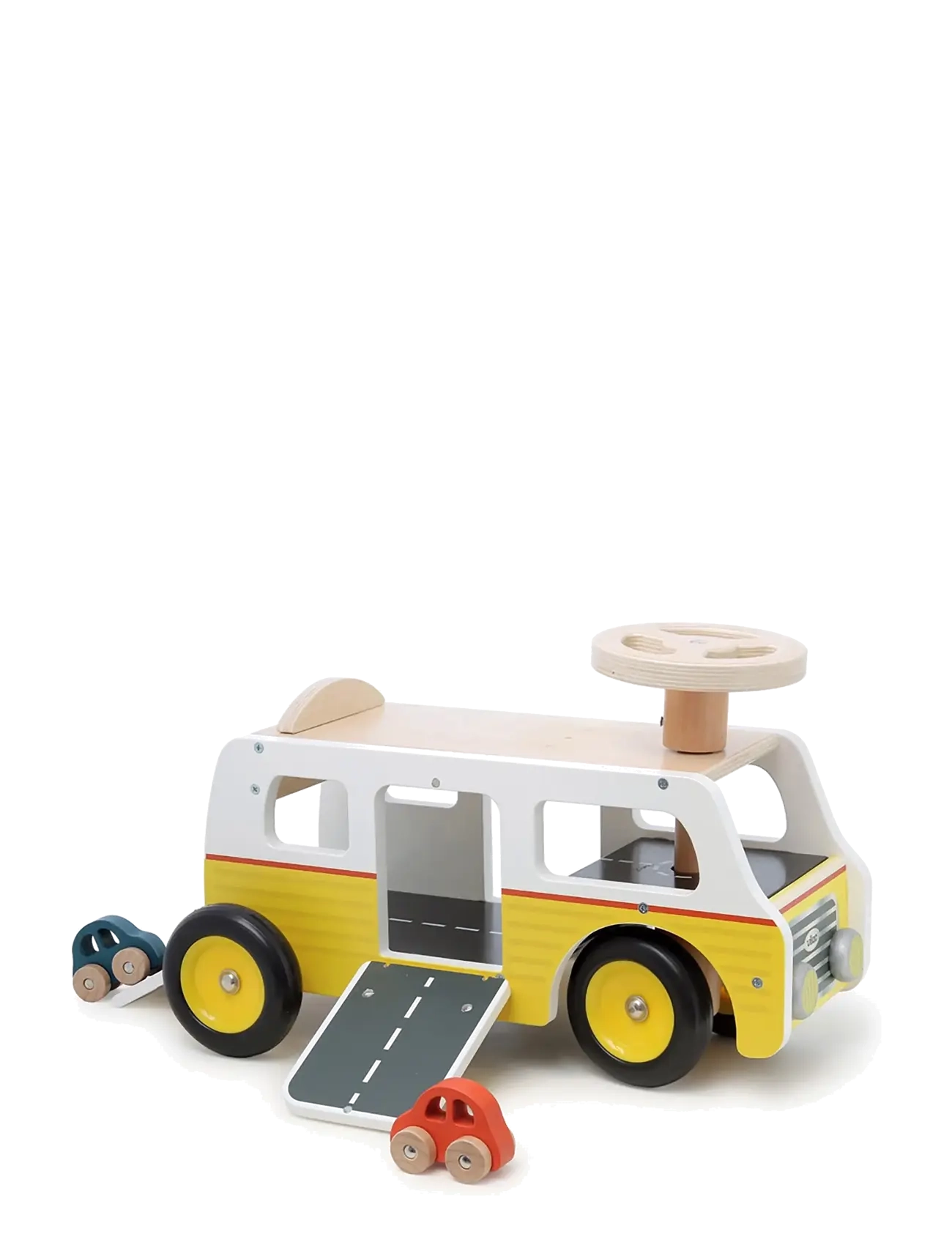Vilac - Ride-On - Garage with 2 Cars - yellow - 2