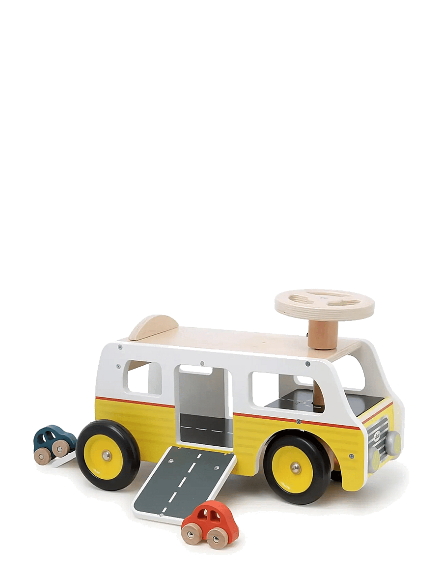 Vilac - Ride-On - Garage with 2 Cars - yellow - 2