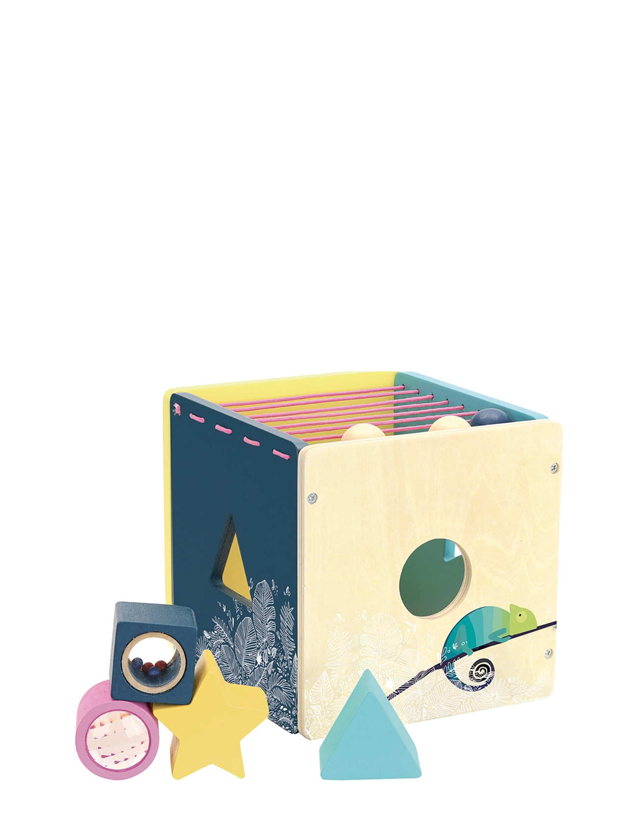 Vilac Early Learning Sorting Box, One Size, Multi/patterned, Educational Legetøj > Sorting Box Toy, Børn
