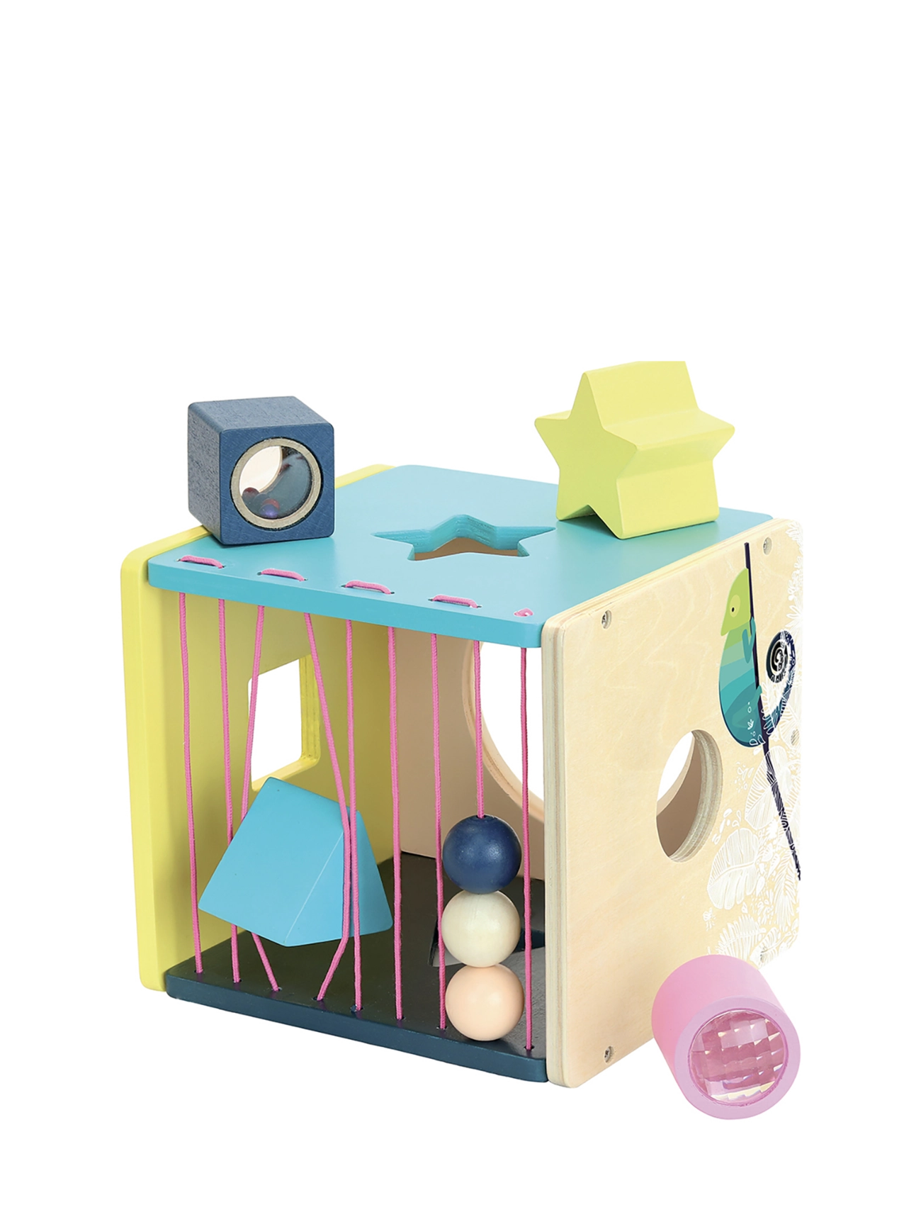 Vilac - Early learning sorting box - steam-leksaker - multi - 2