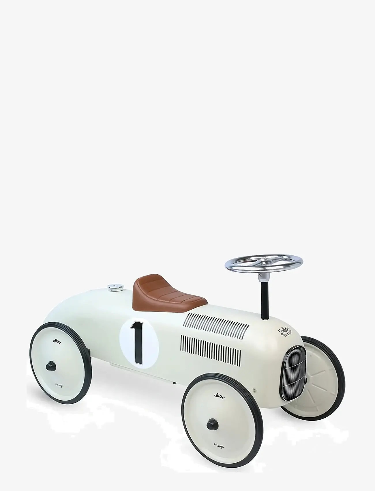 Vilac - White metal car - white - 1