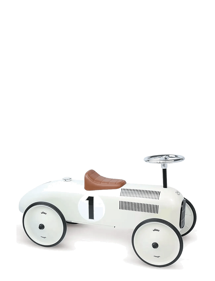 Vilac - White metal car - aufsitzspielzeug - white - 2