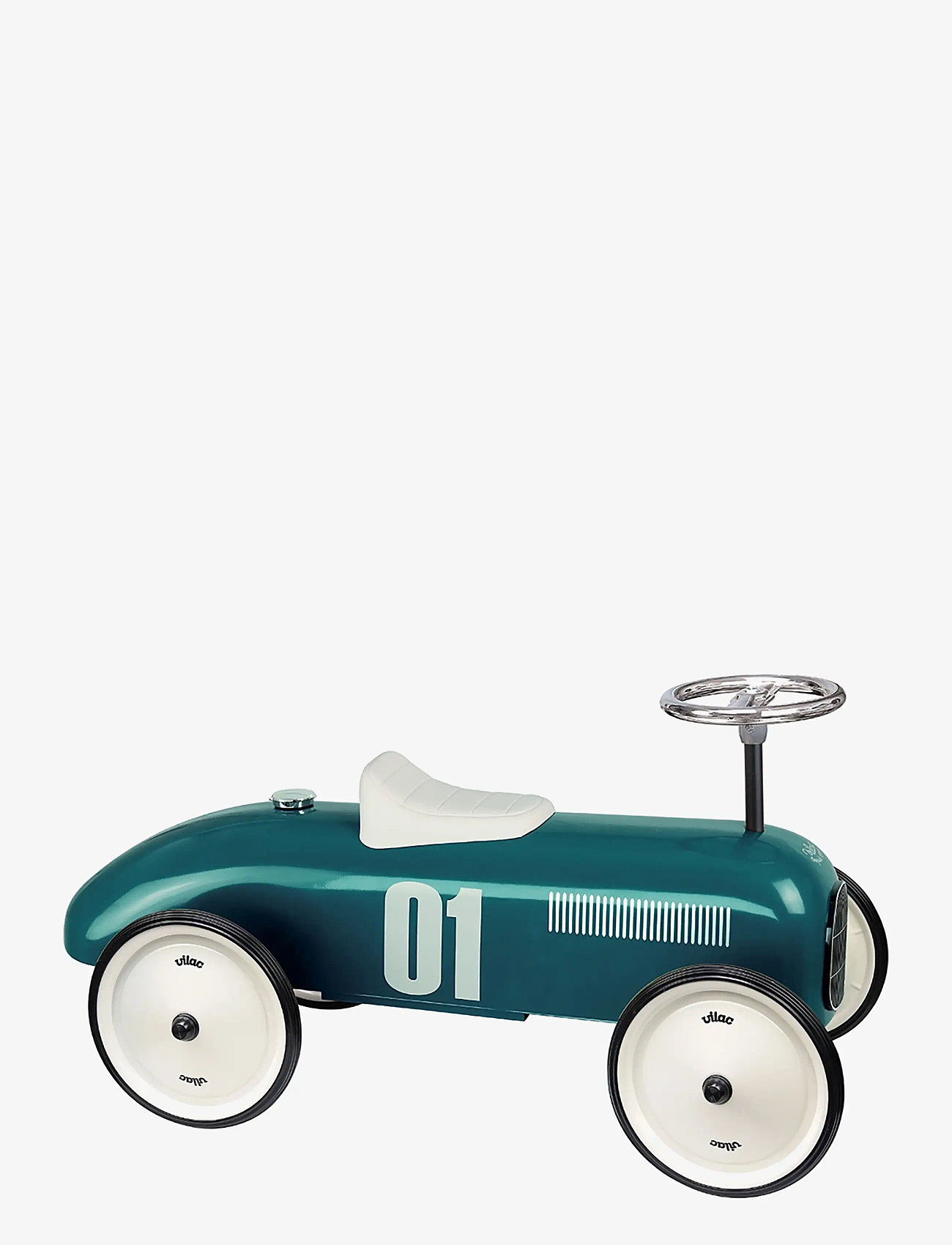 Vilac - Blue vintage car - petroleum - 0
