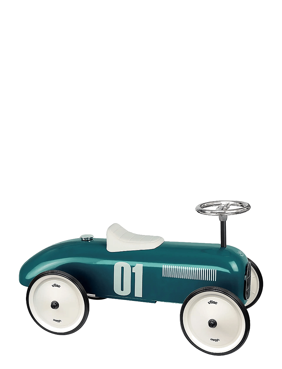 Vilac - Blue vintage car - pealeistutavad mänguasjad - petroleum - 0