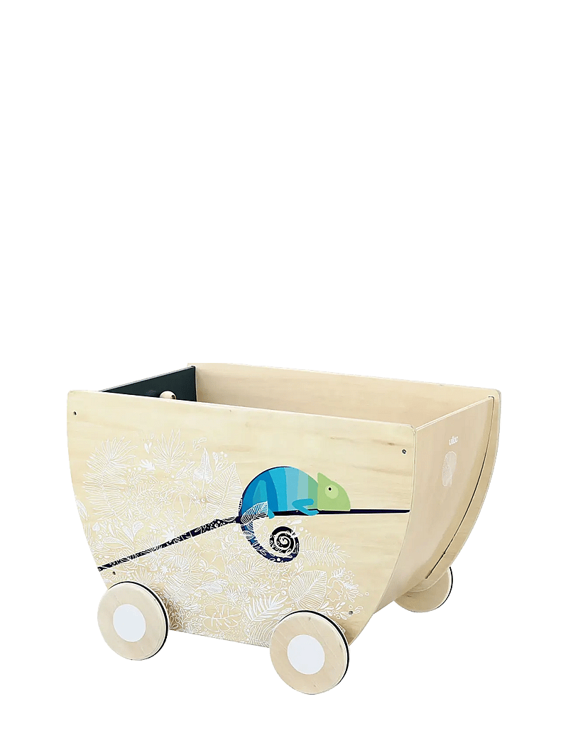 Vilac - Toy box cart - aufbewahrungsboxen - nature - 2