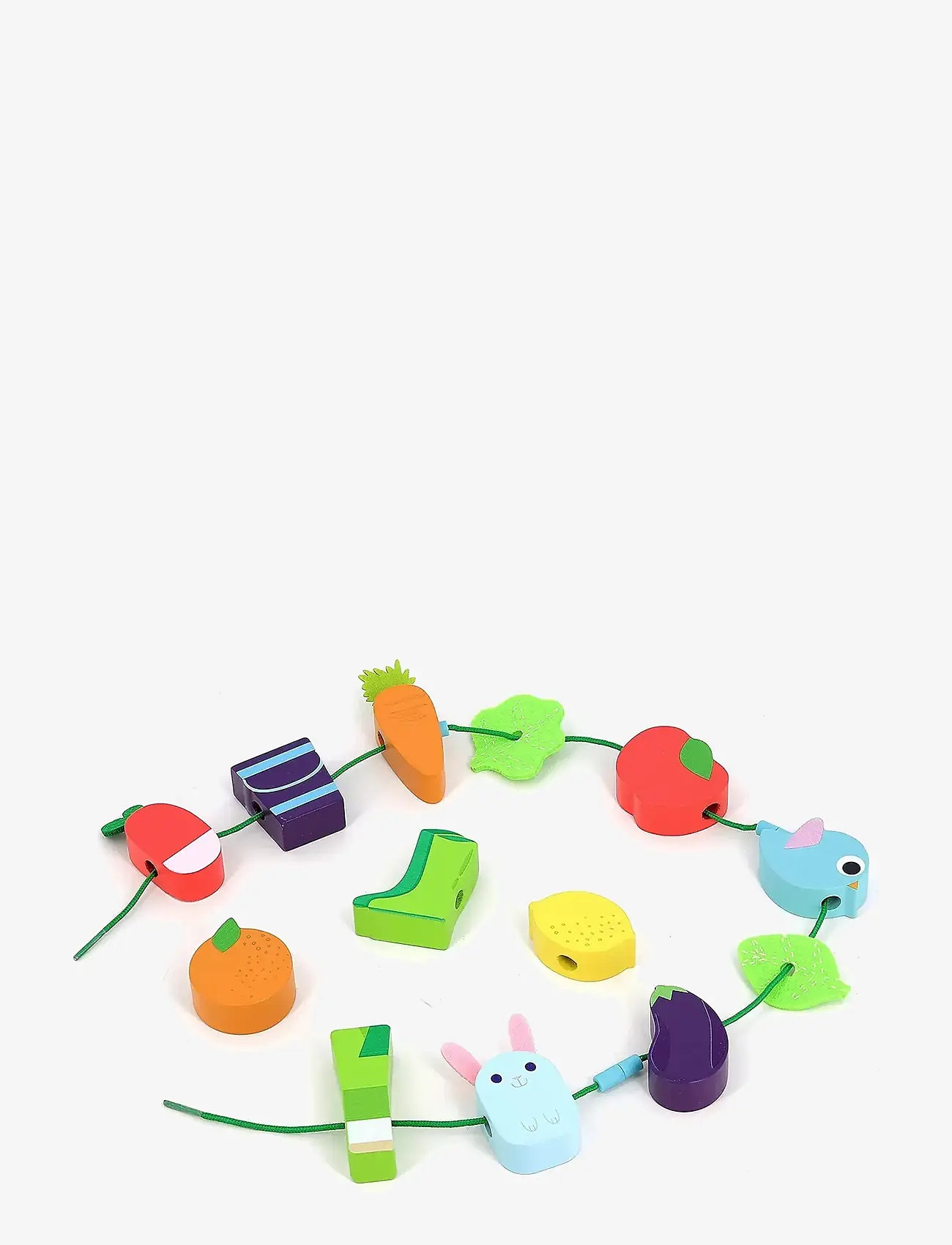 Vilac - Large Beads Set - Vegetable Garden - leksaksmat & leksakstårtor - multi - 2