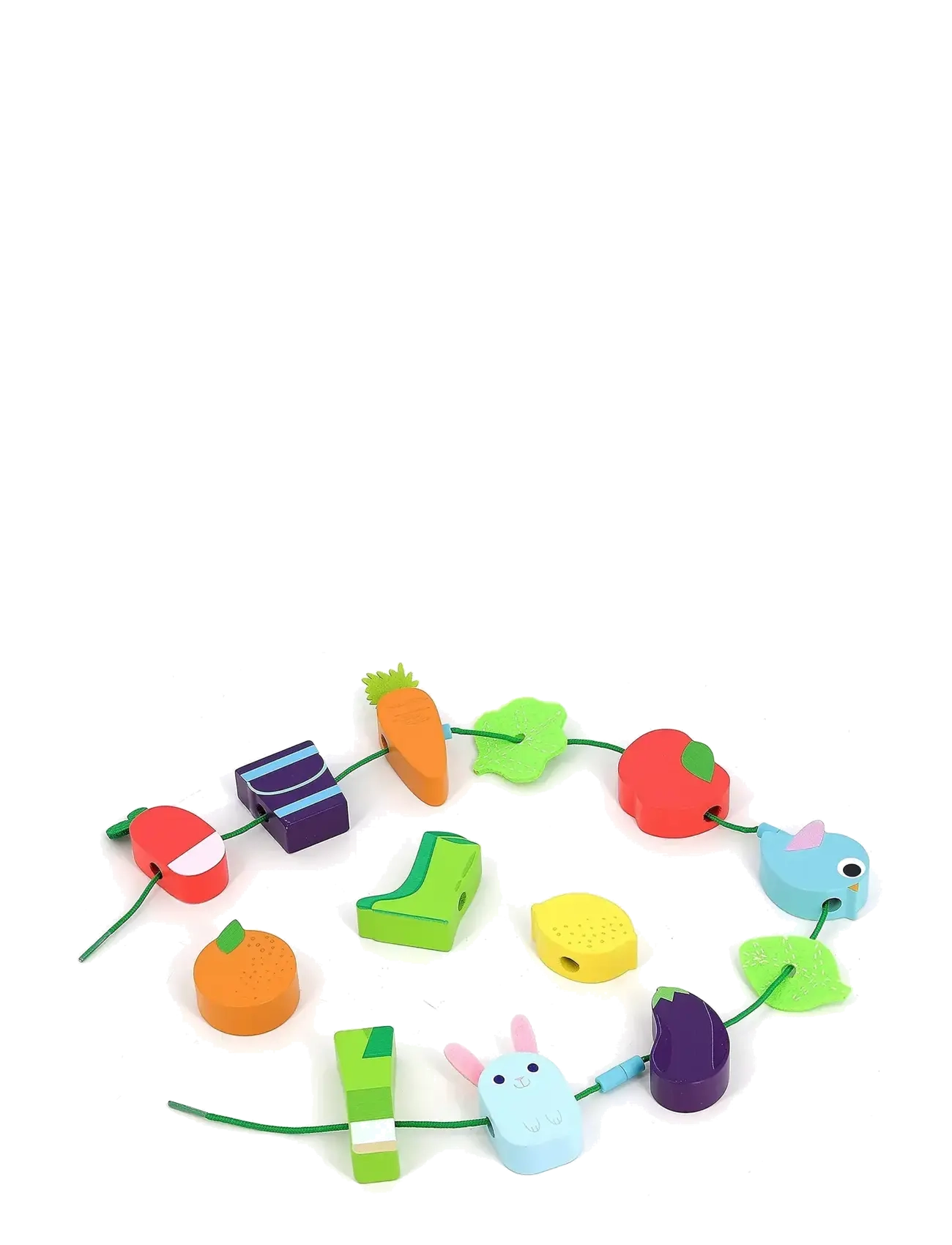Vilac - Large Beads Set - Vegetable Garden - leksaksmat & leksakstårtor - multi - 2