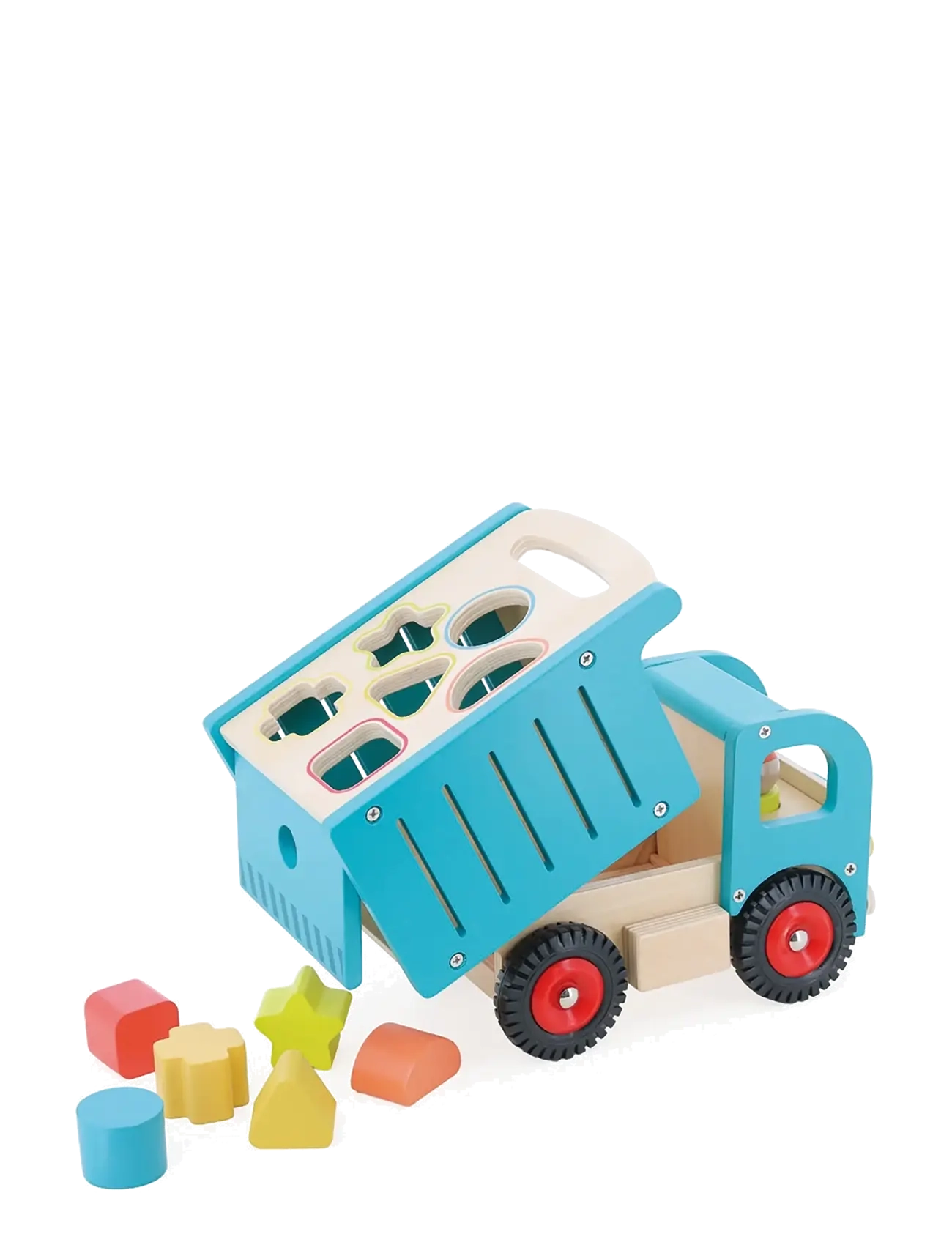 Vilac - Truck with Shape Sorter - mänguautod - turquise - 5