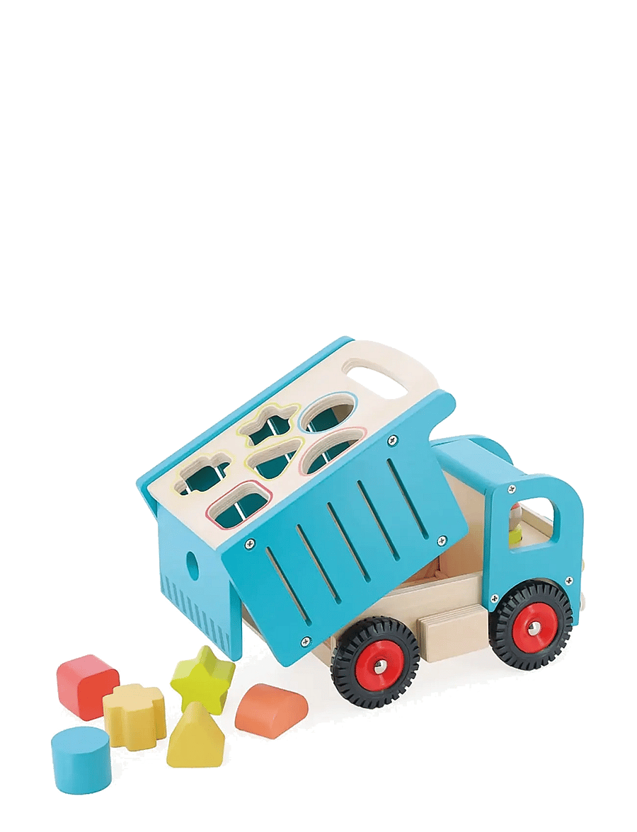 Vilac - Truck with Shape Sorter - mänguautod - turquise - 5