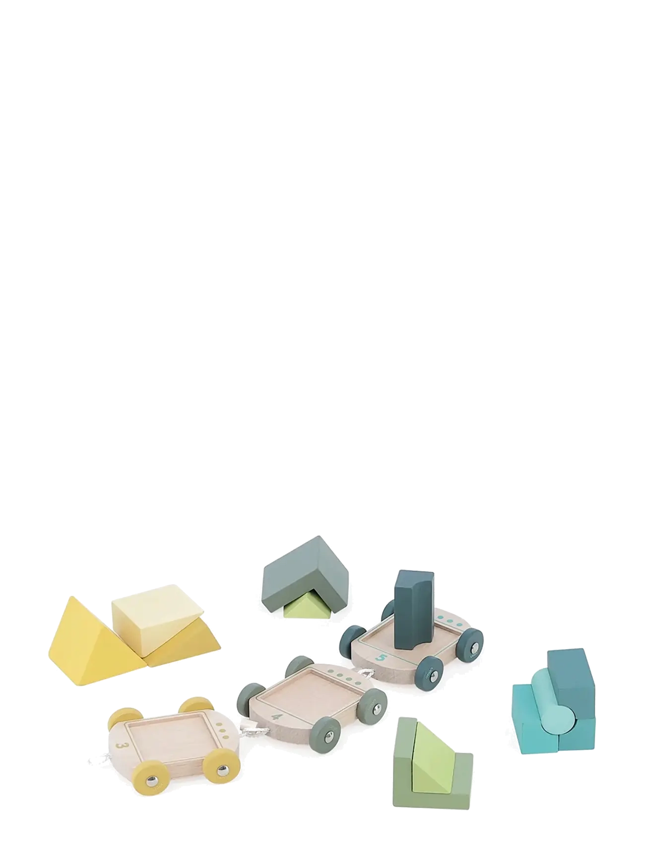 Vilac - My Little Cube Train - ziehspielzeug - multi - 1