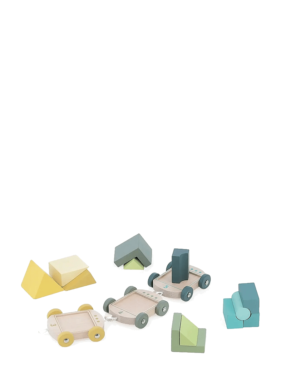 Vilac - My Little Cube Train - ziehspielzeug - multi - 1