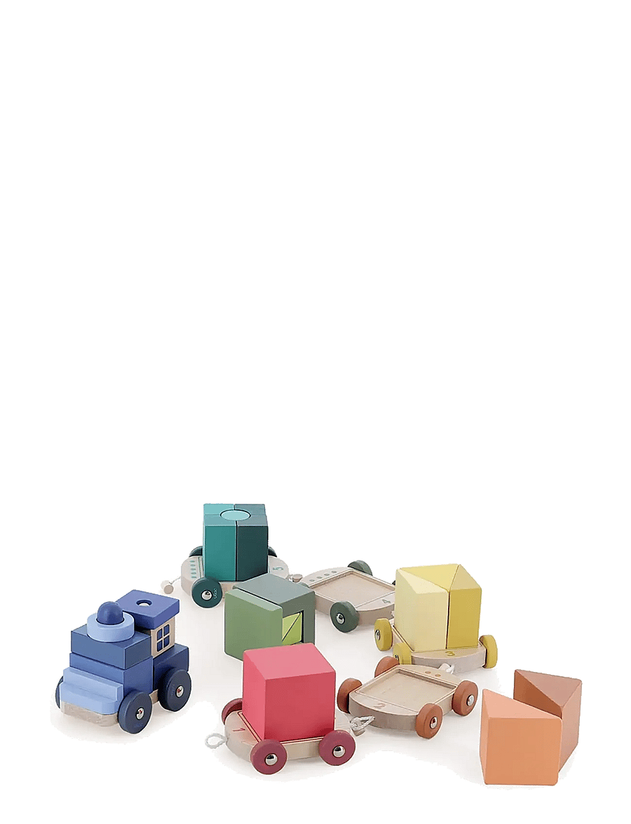 Vilac - My Little Cube Train - ziehspielzeug - multi - 2