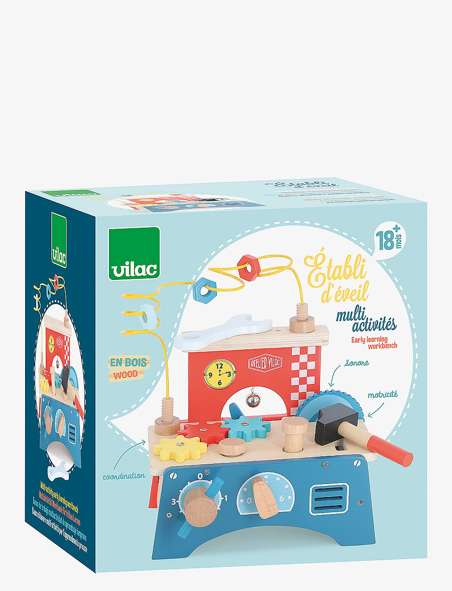 Vilac - Workbench for Children - mängutööriistad - blue - 1