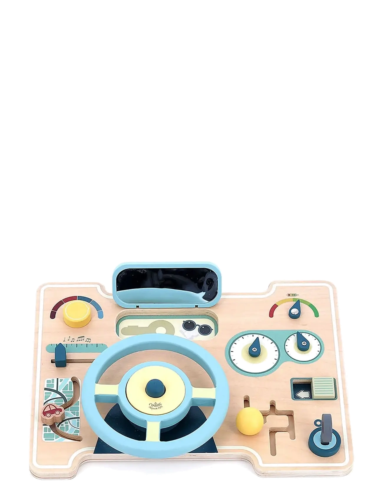 Vilac Activity Toy Dashboard, One Size, Educational Spielzeug, Mehrfarbig/gemustert - Interactive Kinder