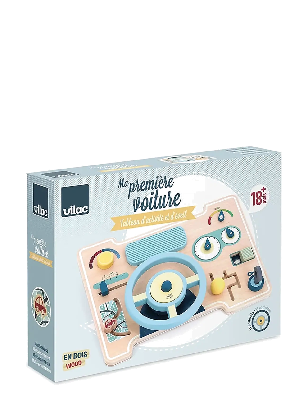 Vilac - Activity Toy - Dashboard - interaktivt legetøj - multi - 1