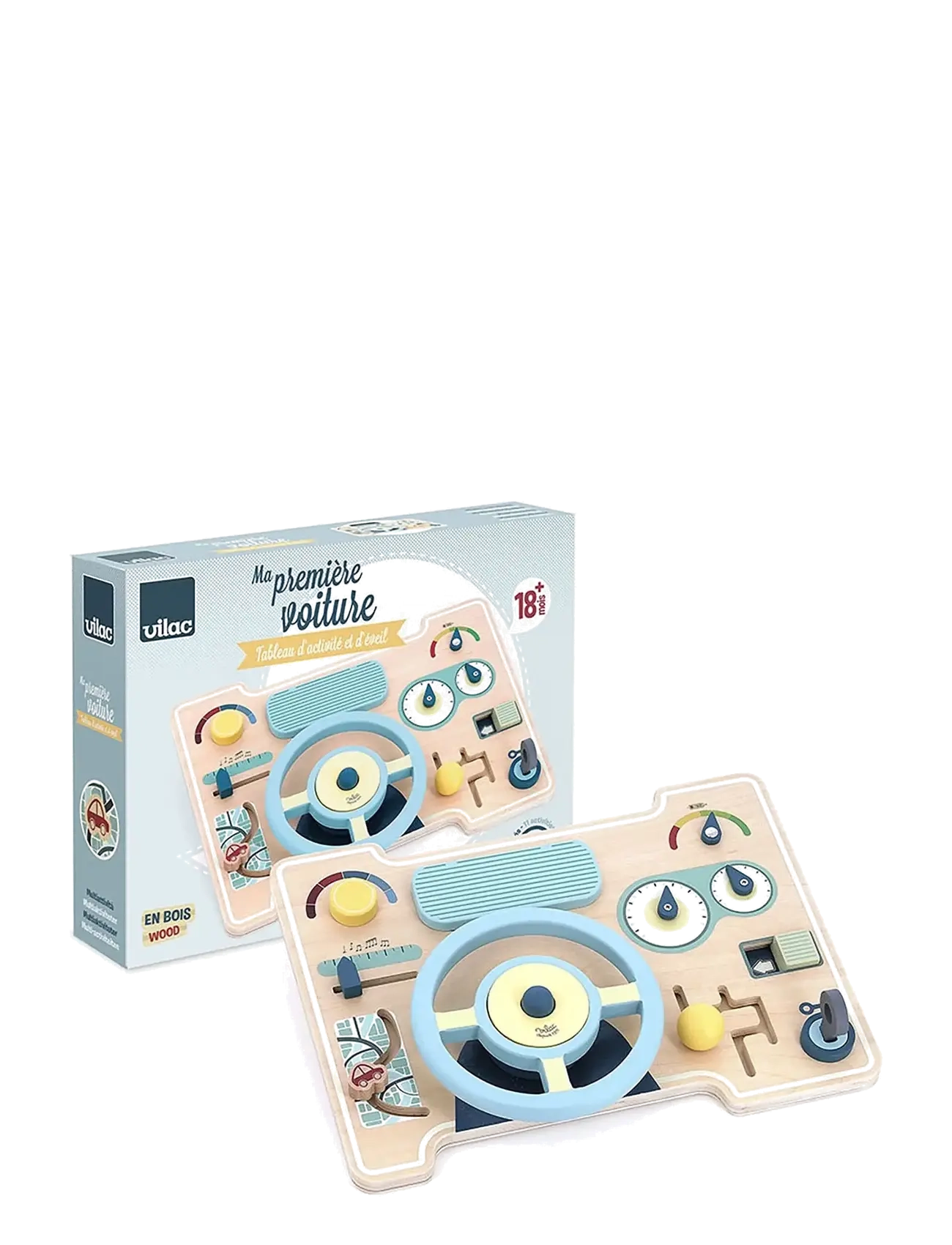 Vilac - Activity Toy - Dashboard - interaktivt legetøj - multi - 2