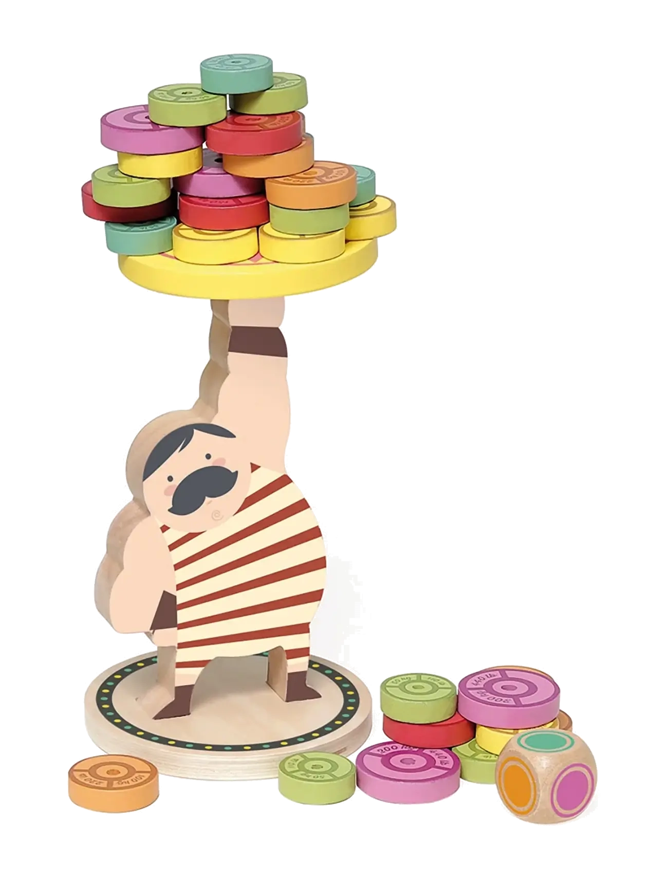 Vilac Balancing Game - Gaston Biscotos - Inomhus leksaker - MULTI / beige