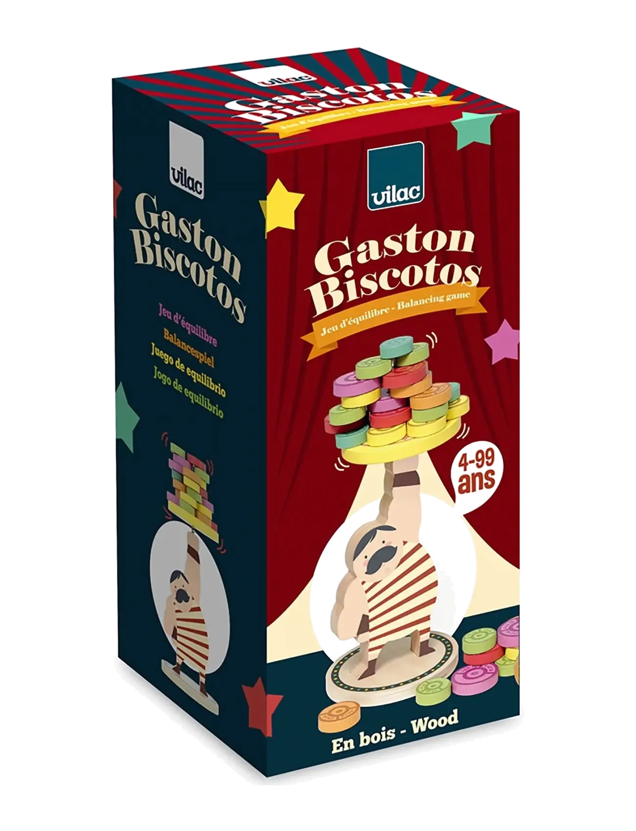 Vilac - Balancing Game - Gaston Biscotos - pädagogische spiele - multi - 4