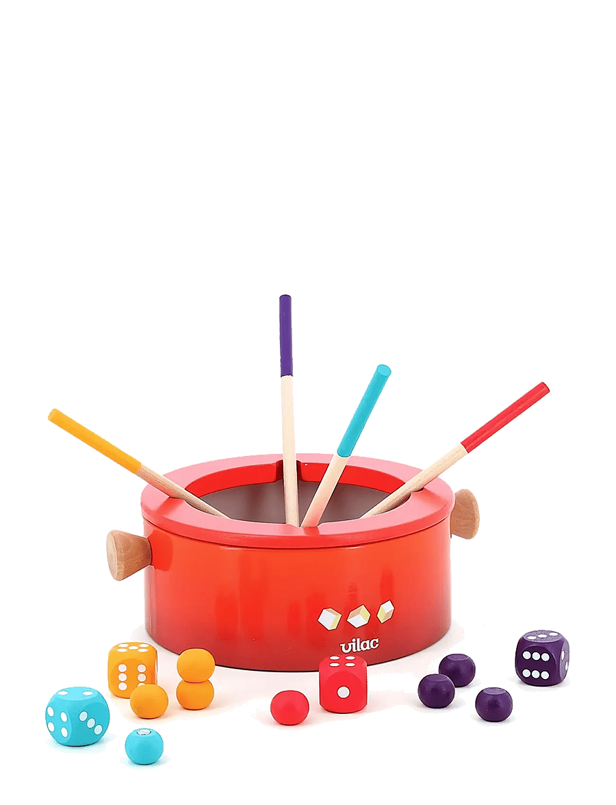 Vilac - Game - The Fondue Pot - Piquepique - red - 1