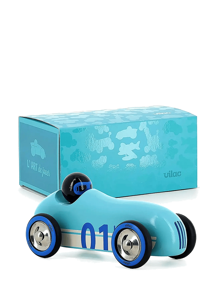 Vilac - Vintage Roadster - Old Sport Turquoise - mänguautod - turquoise - 2