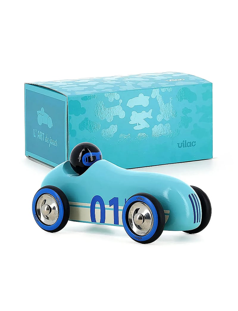 Vilac - Vintage Roadster - Old Sport Turquoise - mänguautod - turquoise - 4