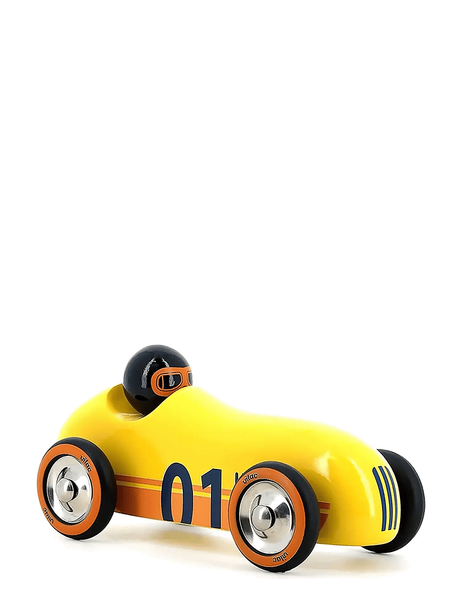 Vilac - Vintage Roadster - Old Sport Yellow - spielzeugautos - yellow - 1