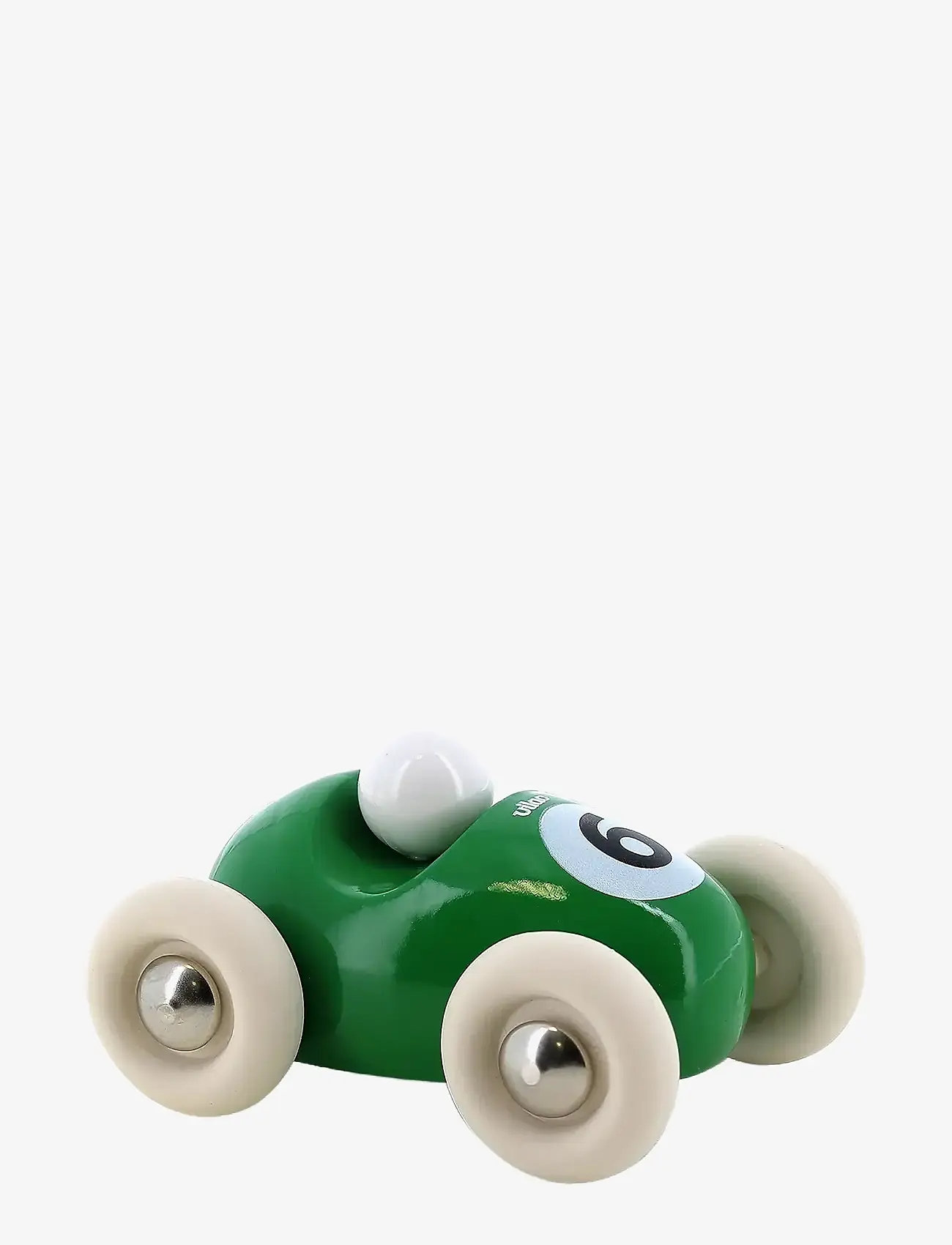 Vilac - Vintage Mini Roadster no 6 - Green - mänguautod - green - 1