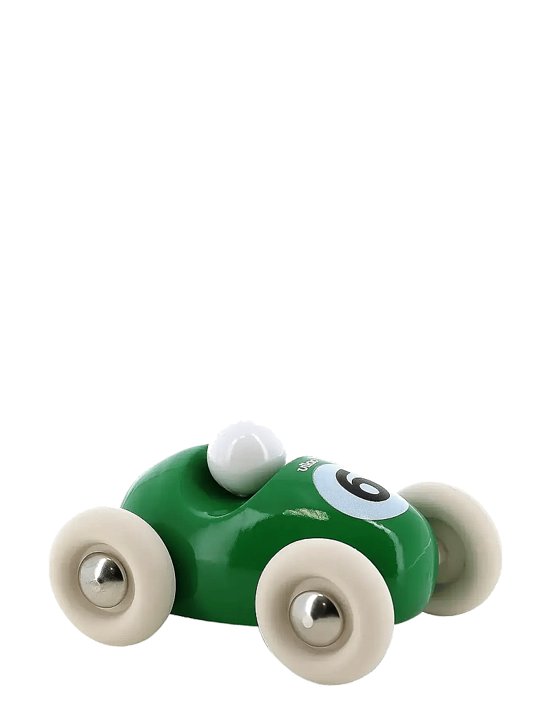 Vilac - Vintage Mini Roadster no 6 - Green - mänguautod - green - 1