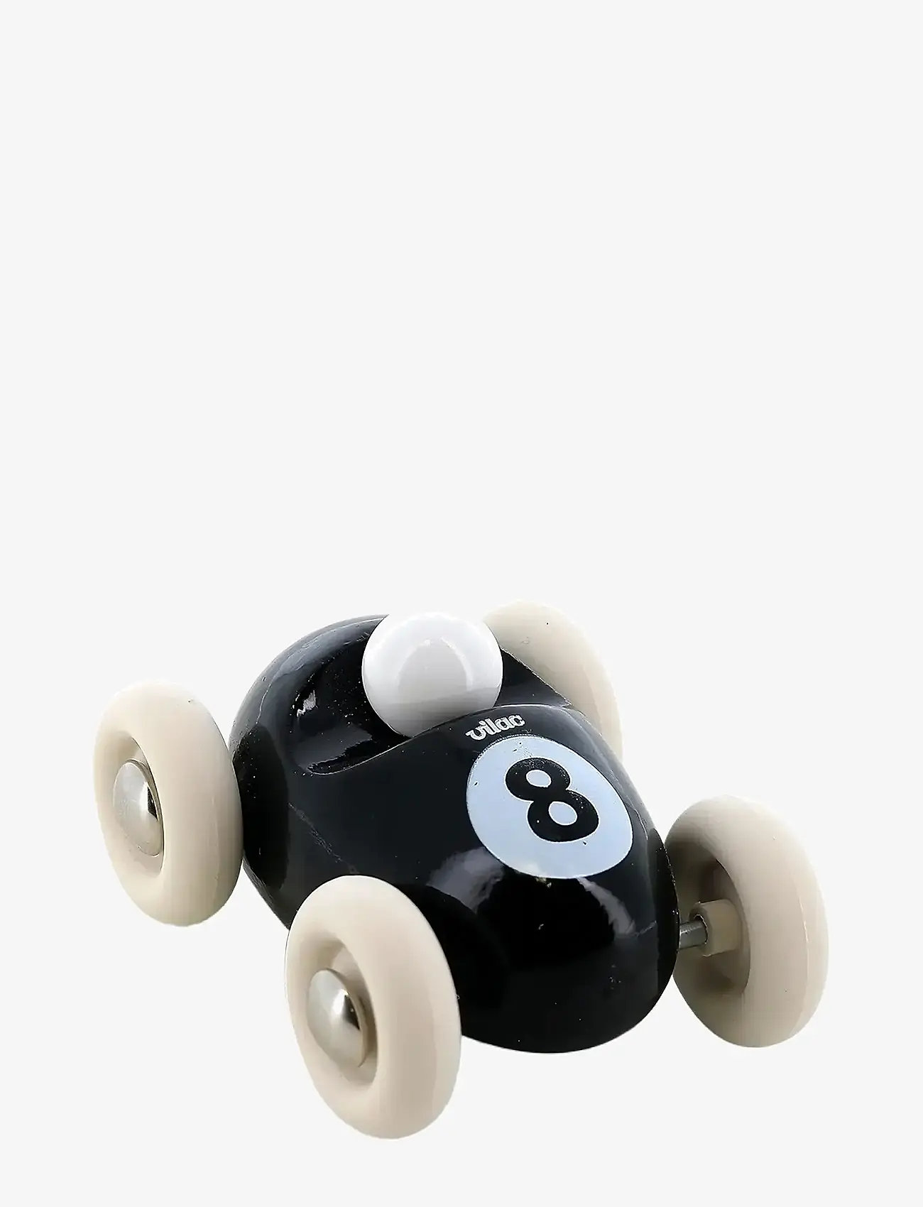 Vilac - Vintage Mini Roadster no 8 - Black - mänguautod - black - 0