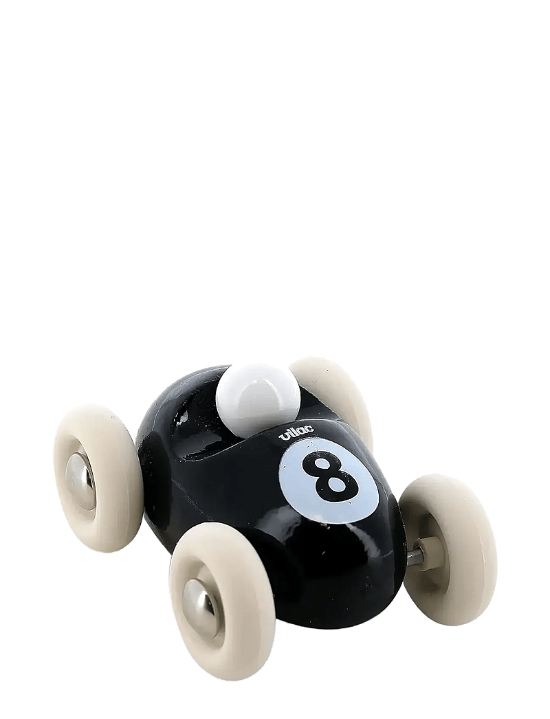 Vilac - Vintage Mini Roadster no 8 - Black - mänguautod - black - 0