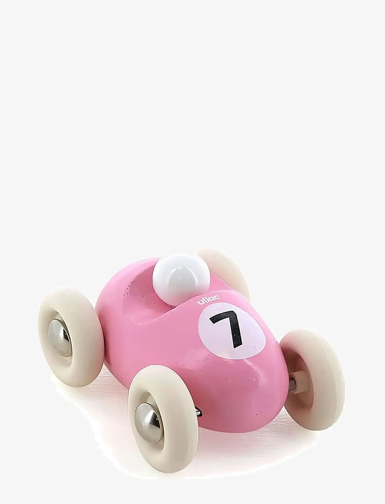 Vilac - Vintage Mini Roadster no 7 - Pink - leksaksbilar - pink - 0