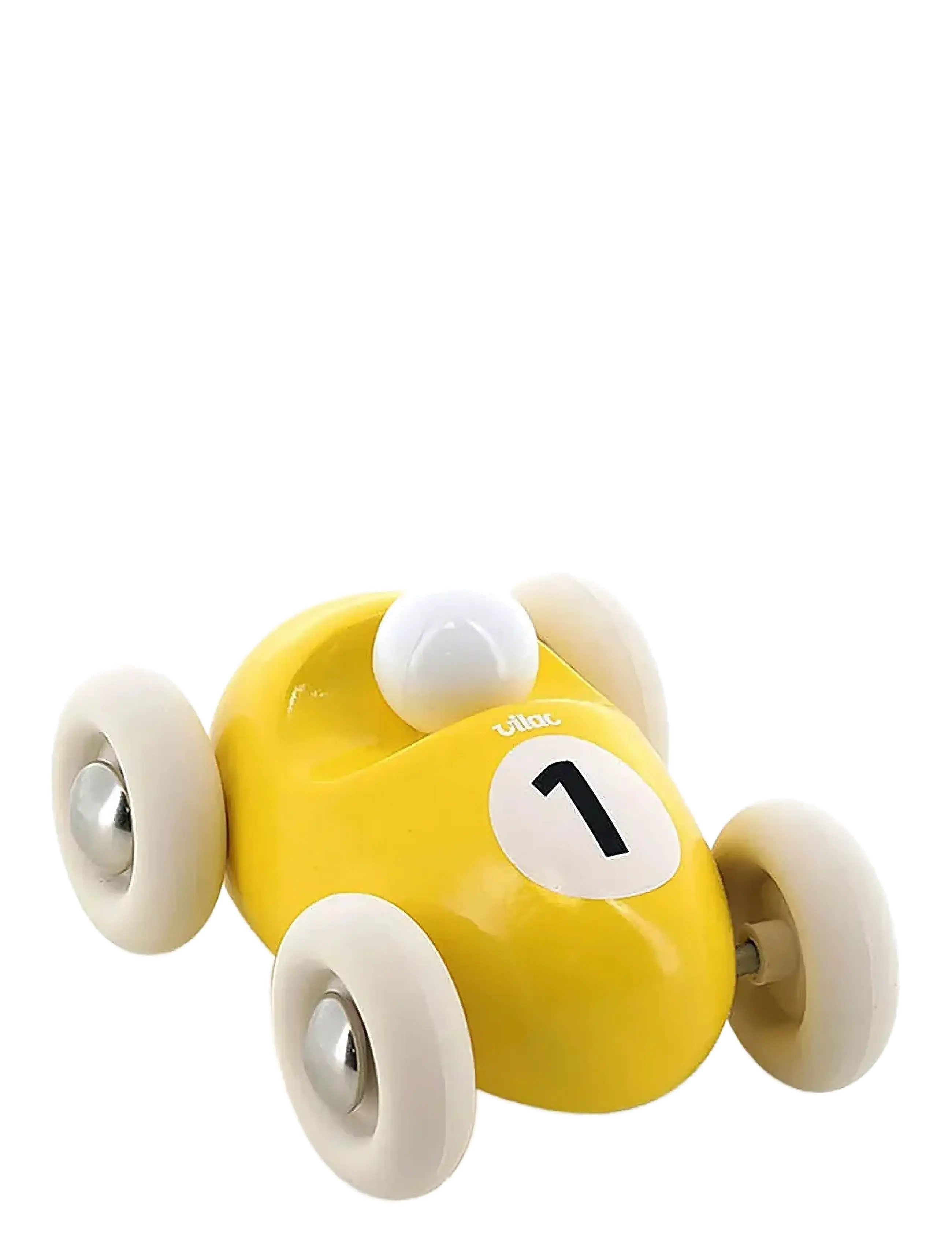 Vilac Vintage Mini Roadster No 1 Yellow, One Size, Toy Cars, Gelb - Other Kinder