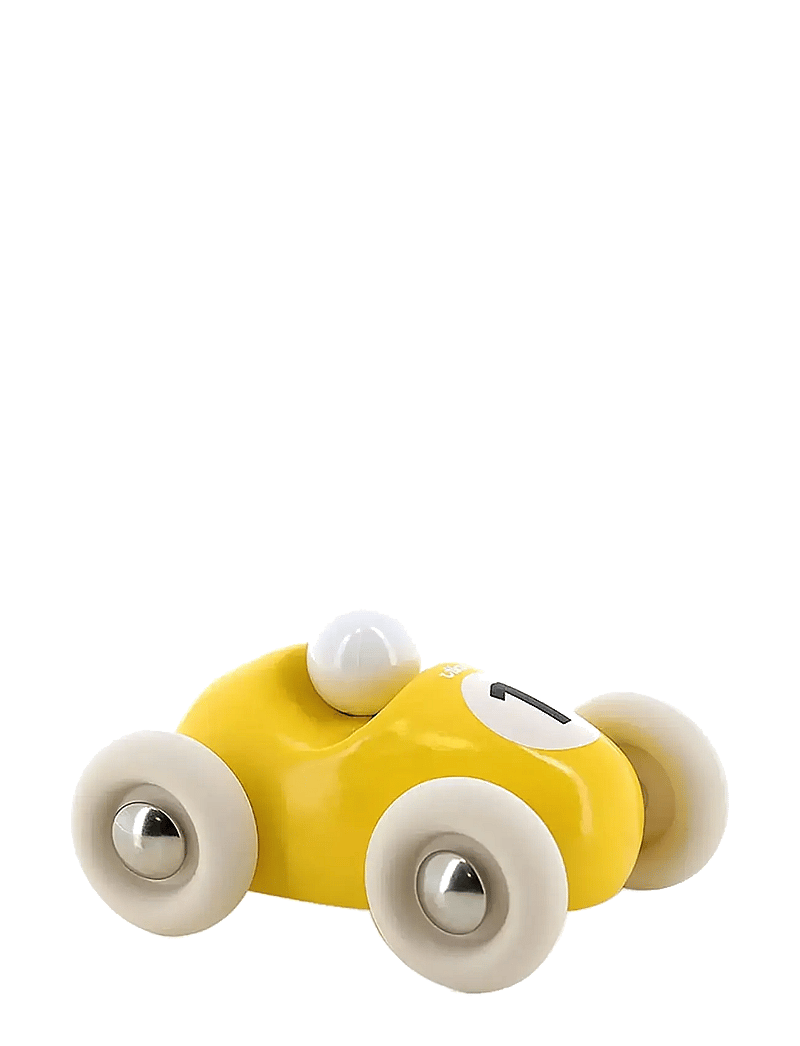 Vilac - Vintage Mini Roadster no 1 - Yellow - mänguautod - yellow - 1