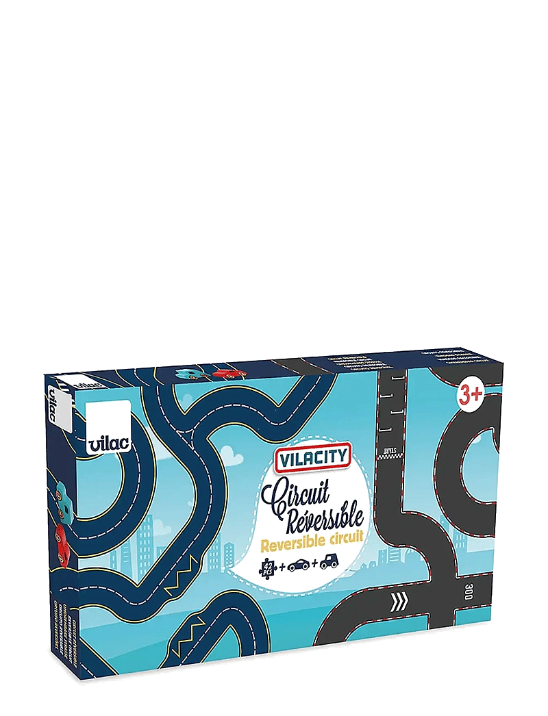 Vilac - Vilacity Reversible Race Circuit 42 pcs - võistlusrajad - multi - 1