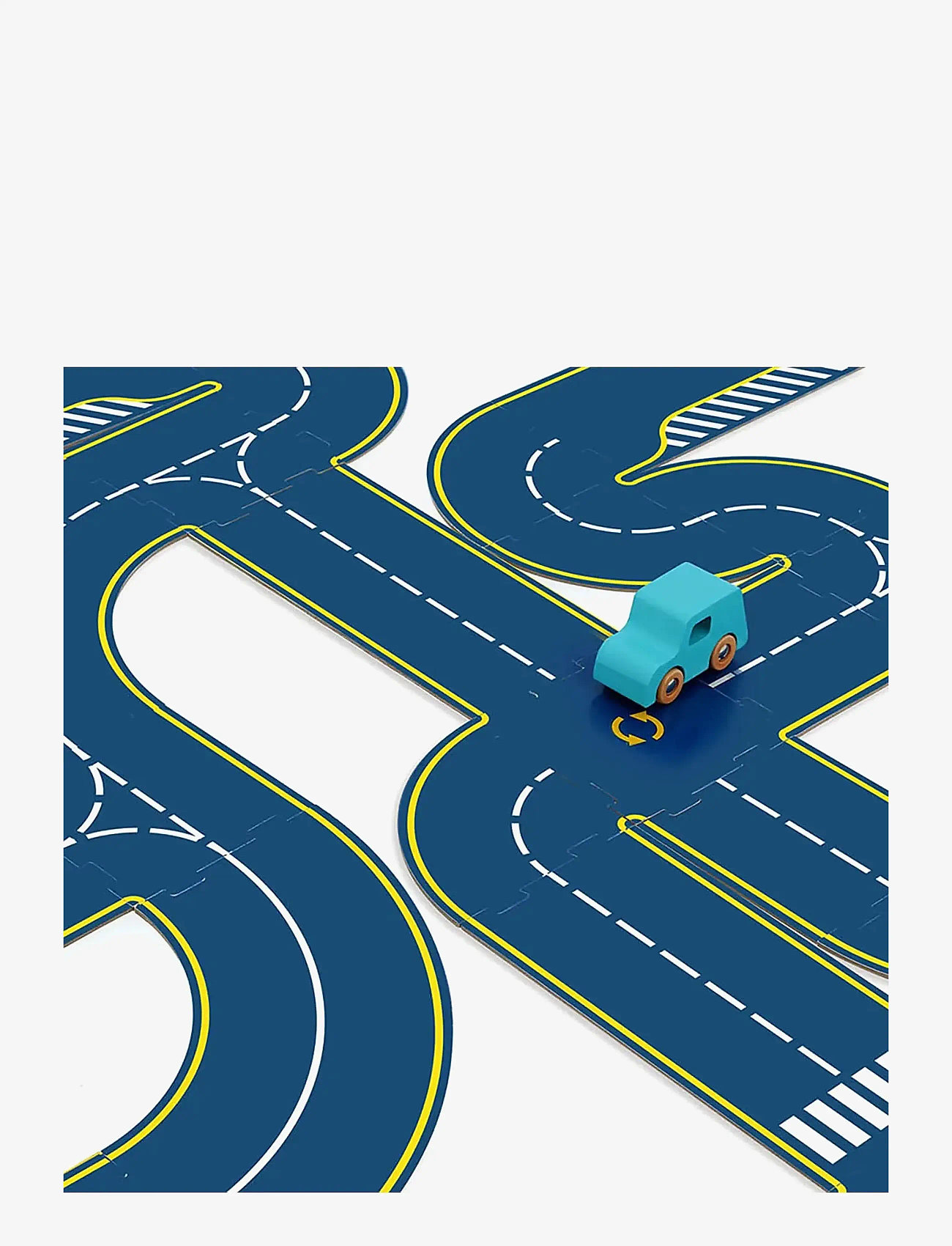 Vilac - Vilacity Reversible Race Circuit 42 pcs - võistlusrajad - multi - 3