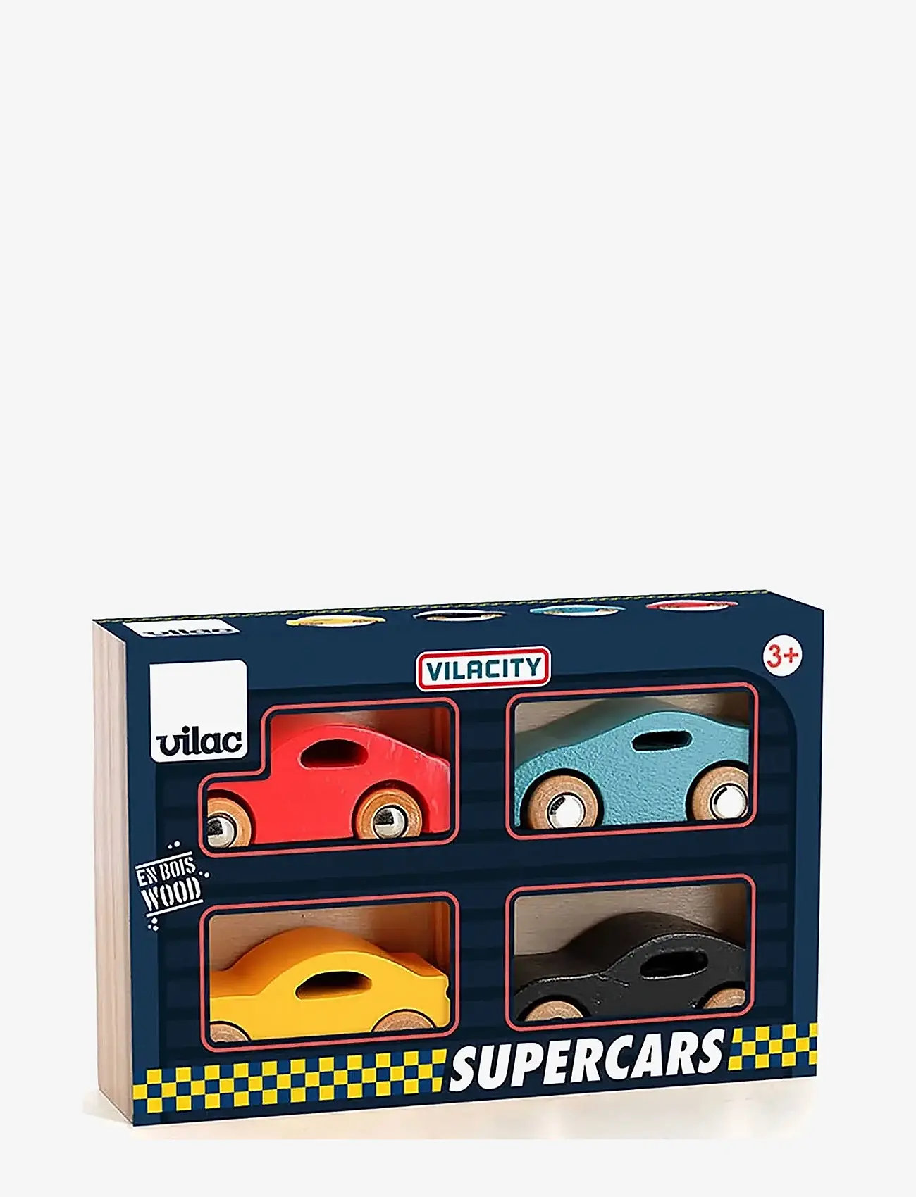 Vilac - Super Cars - Box set of 4 - toy cars - multi - 1