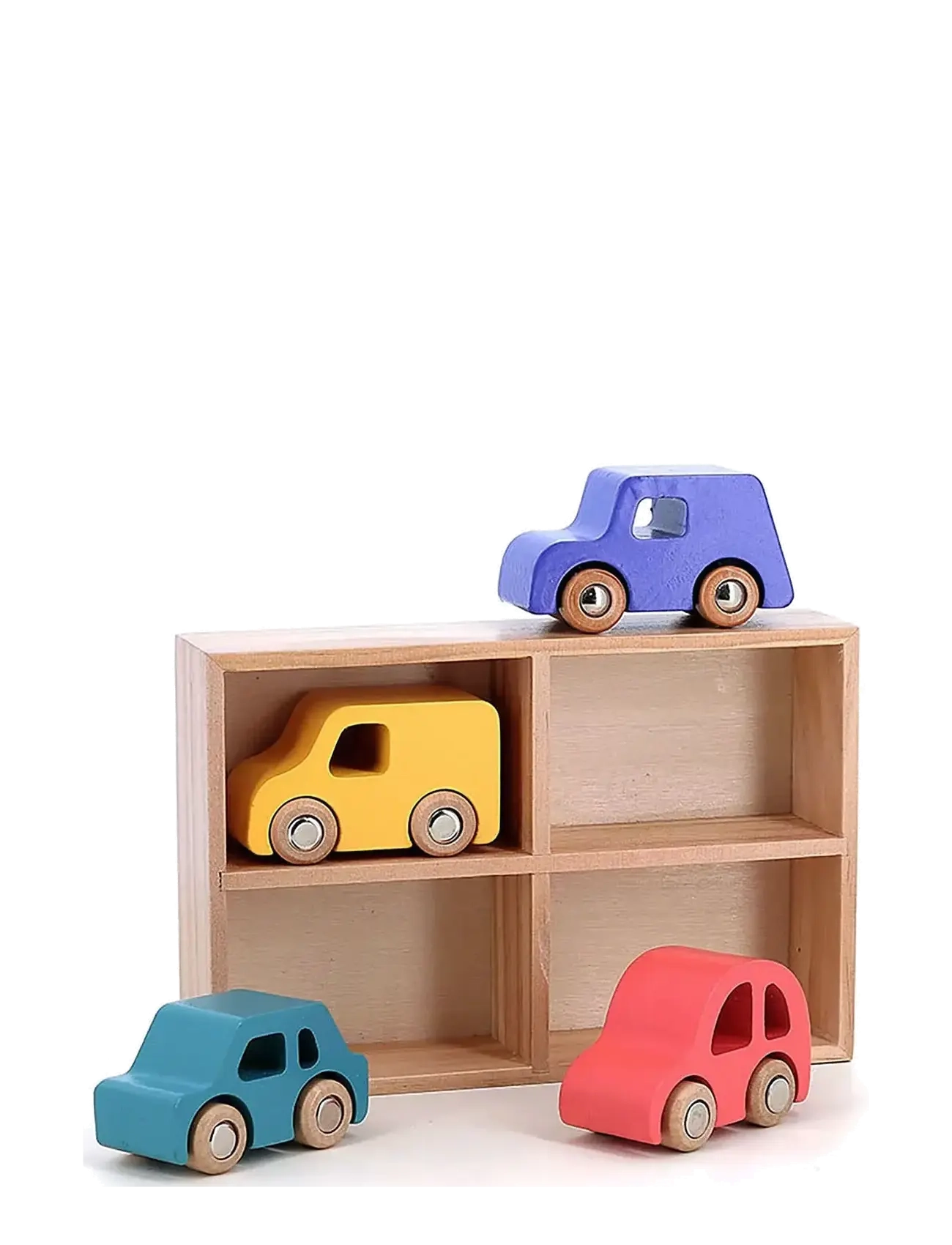 Vilac City Cars - Box Set Of 4, One Size, Multi/patterned, Toy Cars > Other Toy Cars, Børn