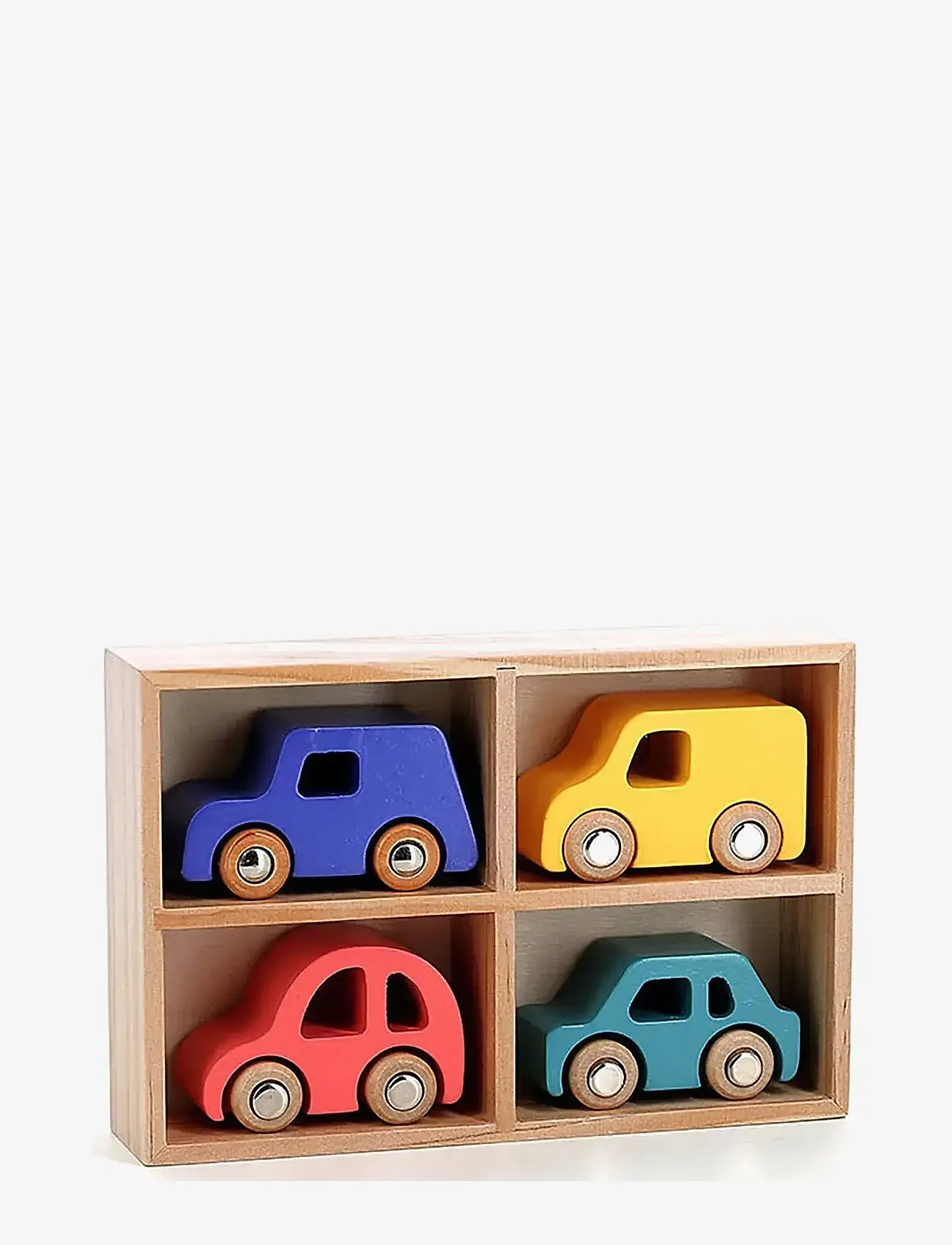 Vilac - City Cars - Box set of 4 - legetøjsbiler - multi - 2