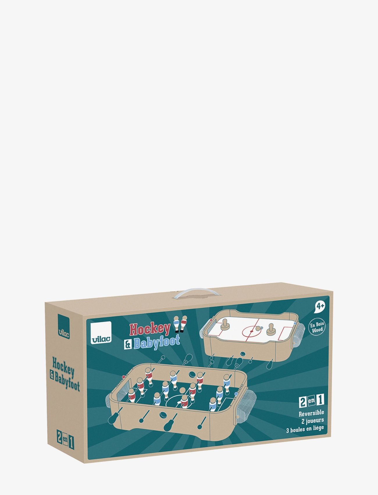 Vilac - Big Hockey & Babyfoot - ash wood - 2