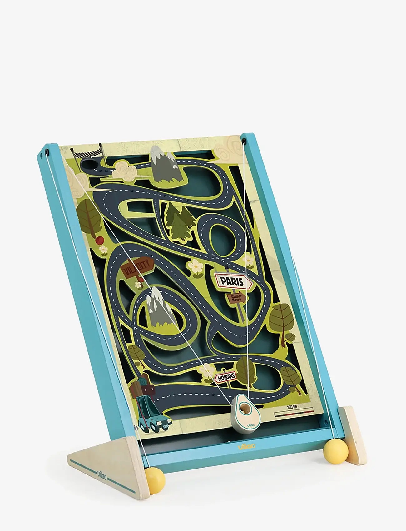 Vilac - Labyrinth Game with 3 Boards - Routatrou - Õpetlikud mängud - turquise - 1