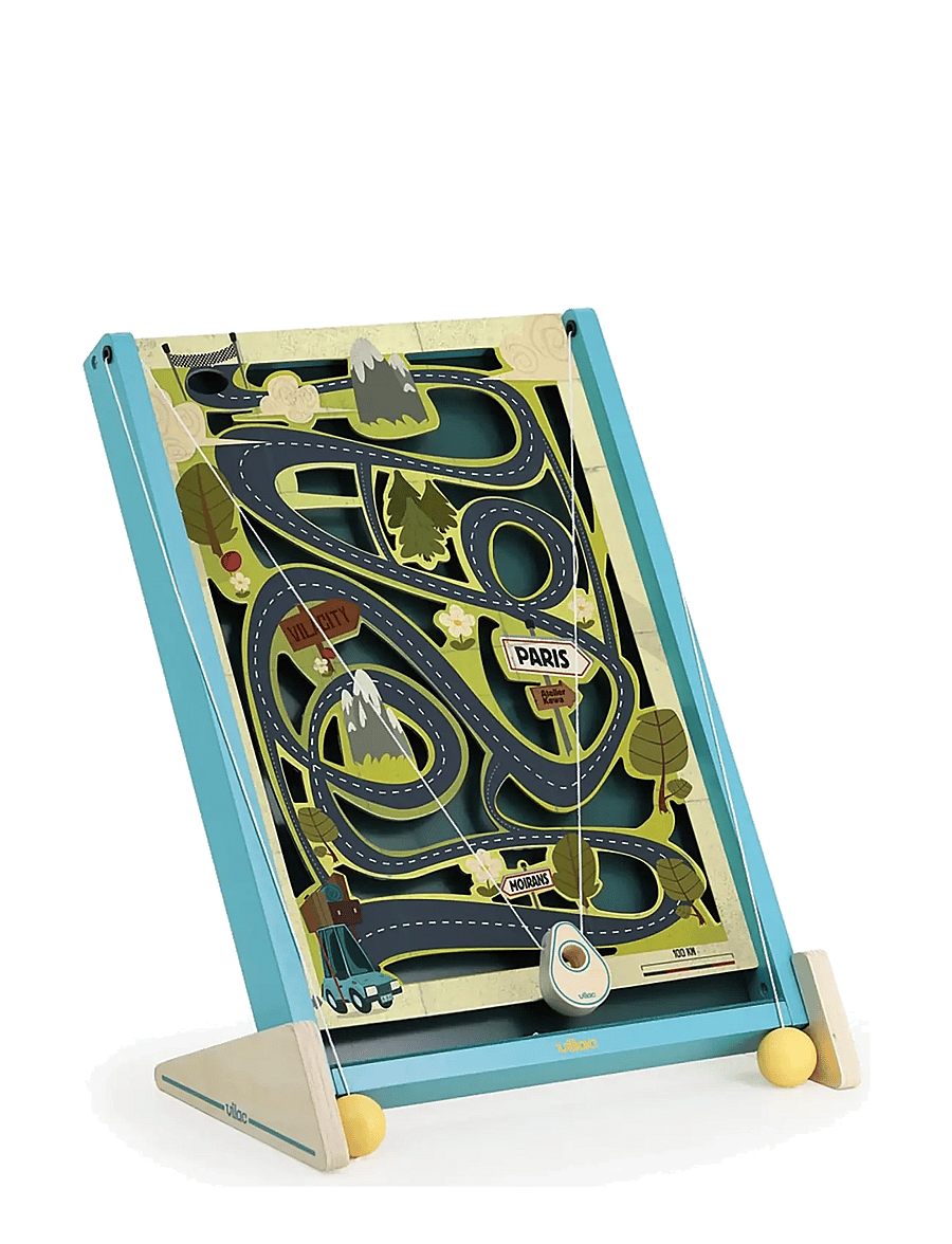 Vilac - Labyrinth Game with 3 Boards - Routatrou - pädagogische spiele - turquise - 1