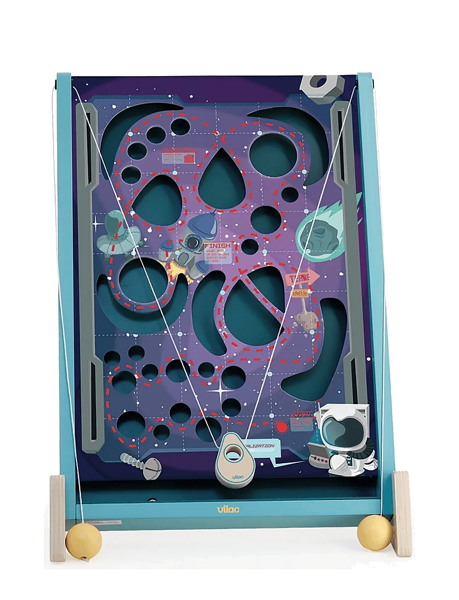 Vilac - Labyrinth Game with 3 Boards - Routatrou - pädagogische spiele - turquise - 4